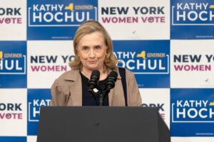 Hillary Clinton Goes After Republicans on Abortion
